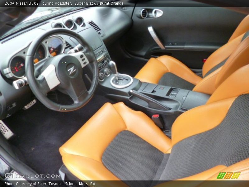 Burnt Orange Interior - 2004 350Z Touring Roadster 