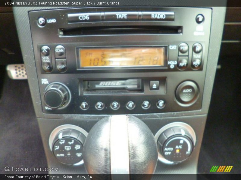 Audio System of 2004 350Z Touring Roadster