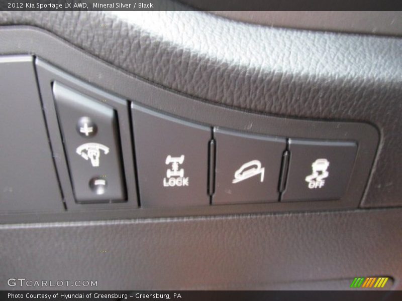 Mineral Silver / Black 2012 Kia Sportage LX AWD