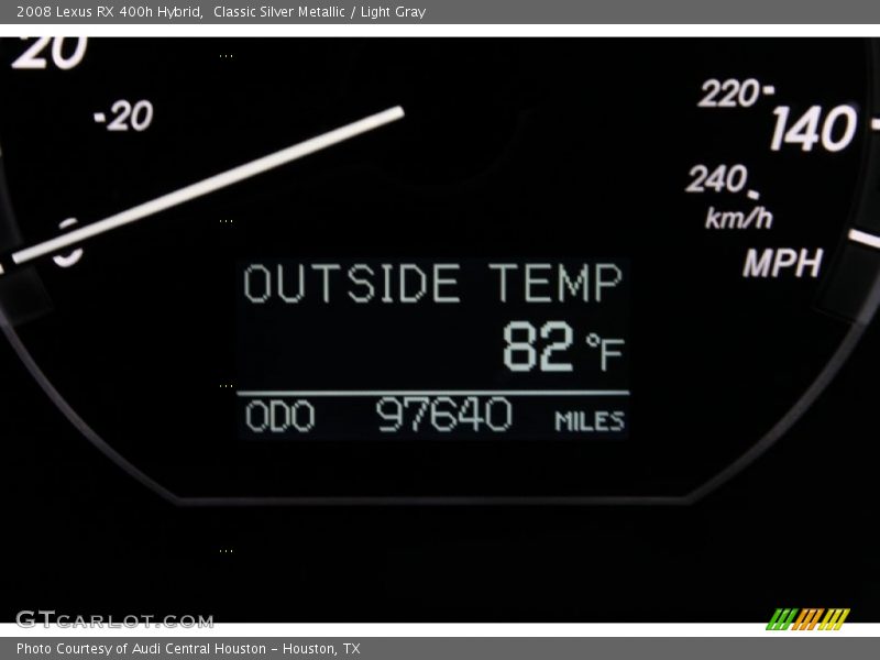 Classic Silver Metallic / Light Gray 2008 Lexus RX 400h Hybrid