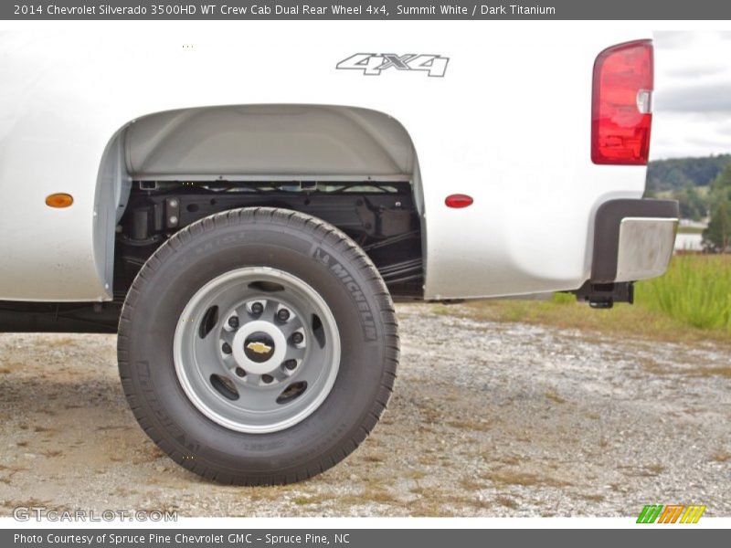  2014 Silverado 3500HD WT Crew Cab Dual Rear Wheel 4x4 Wheel