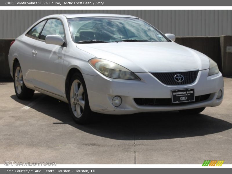 Arctic Frost Pearl / Ivory 2006 Toyota Solara SE V6 Coupe