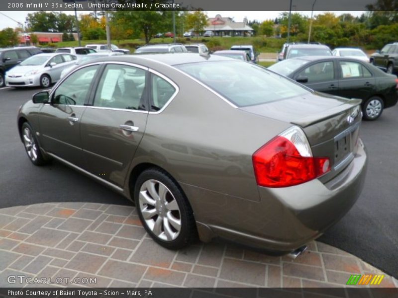Umbria Gray Metallic / Graphite 2006 Infiniti M 35x Sedan