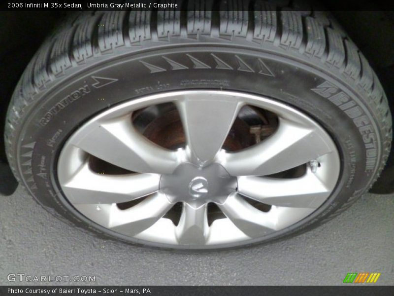 Umbria Gray Metallic / Graphite 2006 Infiniti M 35x Sedan