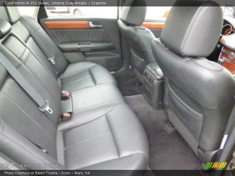Umbria Gray Metallic / Graphite 2006 Infiniti M 35x Sedan