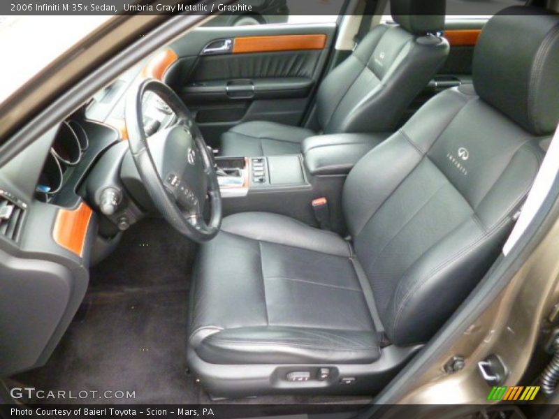 Umbria Gray Metallic / Graphite 2006 Infiniti M 35x Sedan