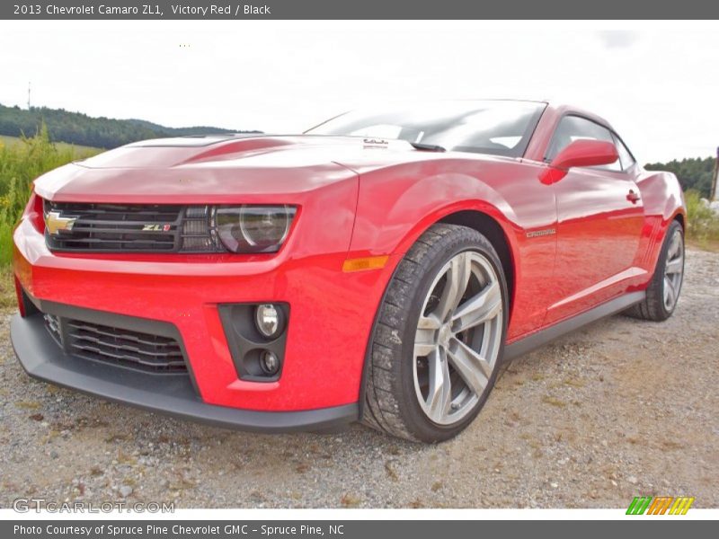 Victory Red / Black 2013 Chevrolet Camaro ZL1