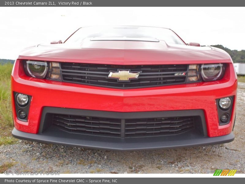 Victory Red / Black 2013 Chevrolet Camaro ZL1