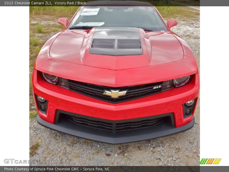 Victory Red / Black 2013 Chevrolet Camaro ZL1