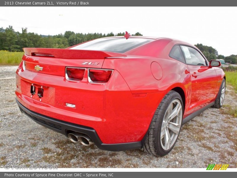 Victory Red / Black 2013 Chevrolet Camaro ZL1