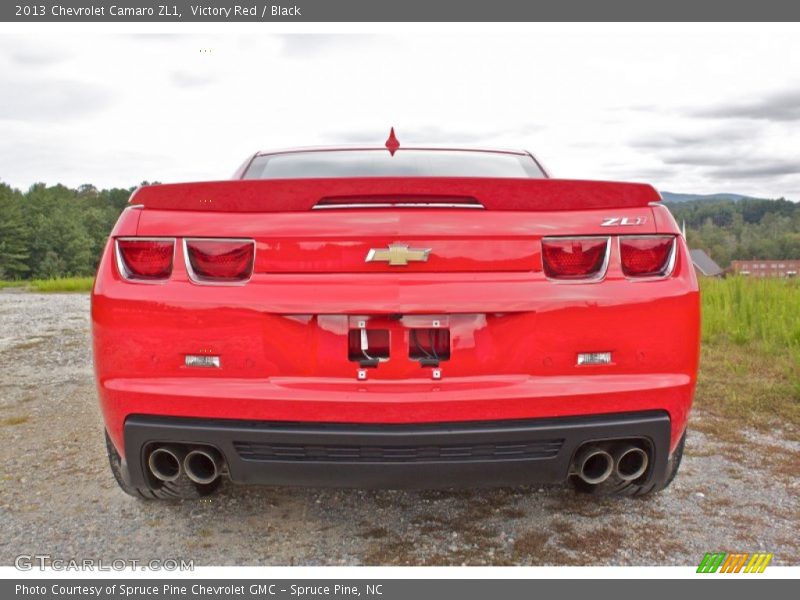 Victory Red / Black 2013 Chevrolet Camaro ZL1