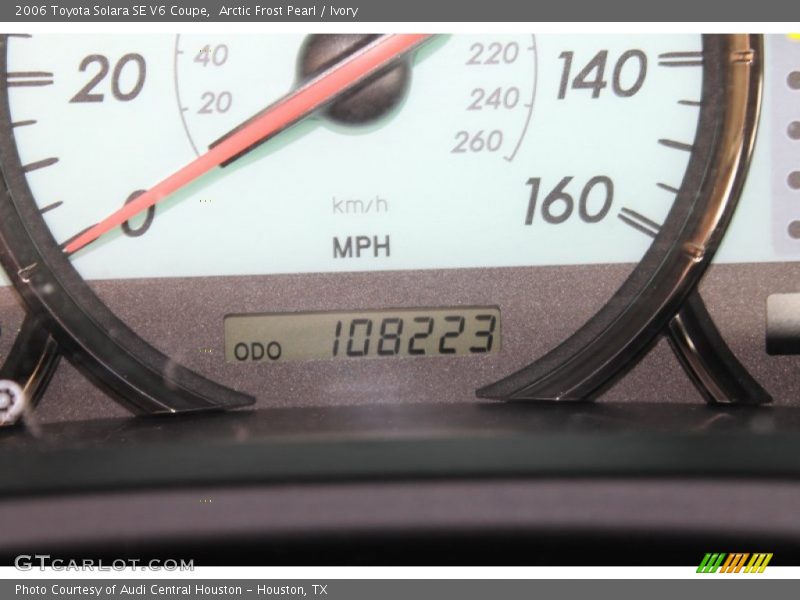 Arctic Frost Pearl / Ivory 2006 Toyota Solara SE V6 Coupe