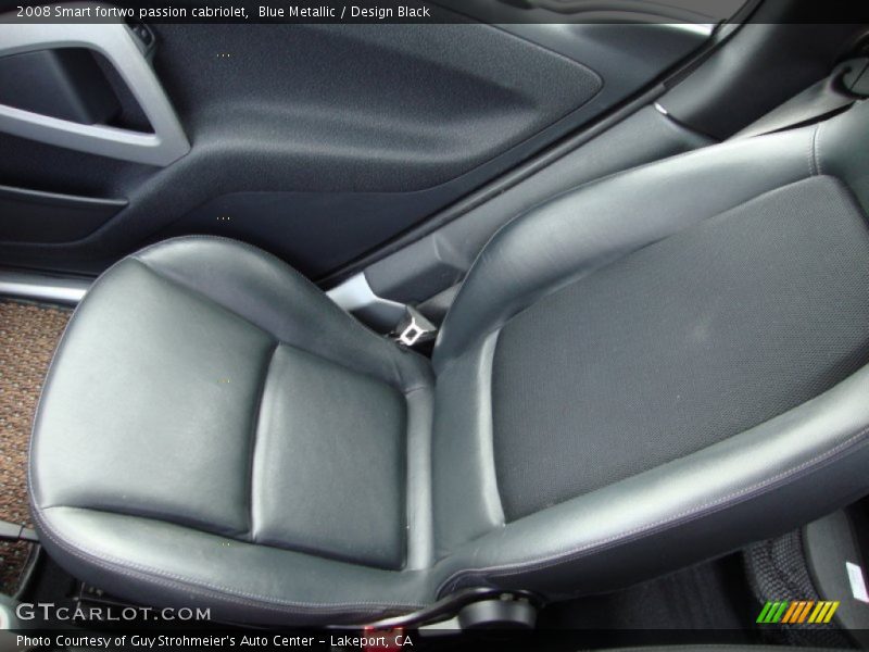 Blue Metallic / Design Black 2008 Smart fortwo passion cabriolet