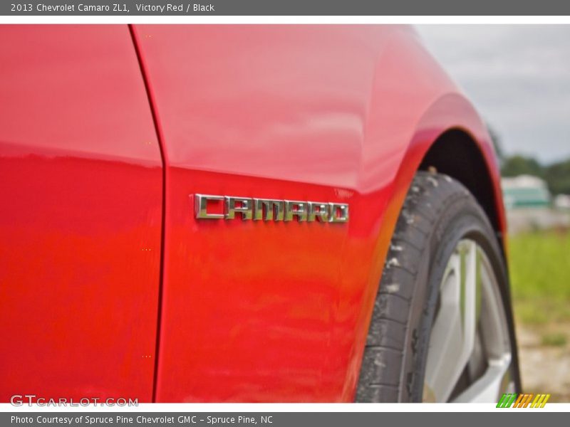 Victory Red / Black 2013 Chevrolet Camaro ZL1