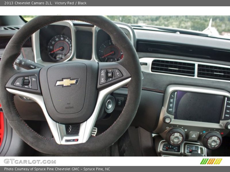 Victory Red / Black 2013 Chevrolet Camaro ZL1