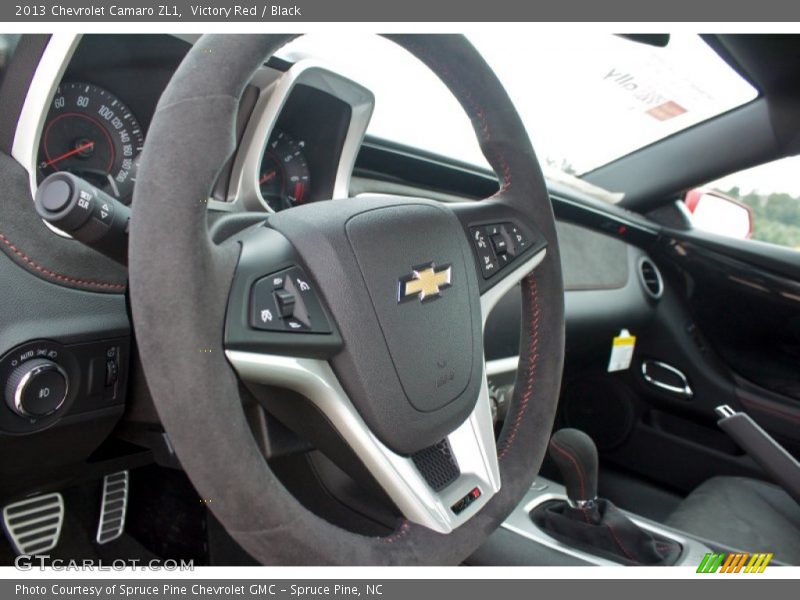 Victory Red / Black 2013 Chevrolet Camaro ZL1