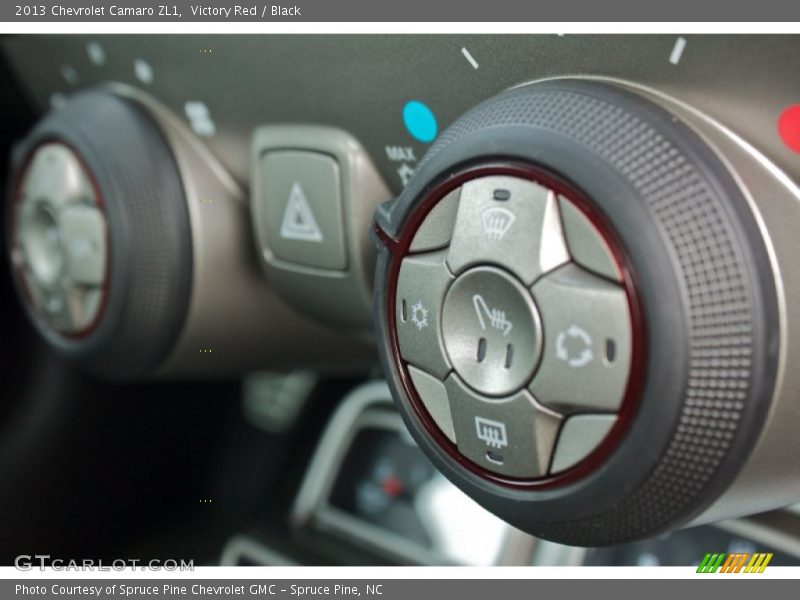 Controls of 2013 Camaro ZL1