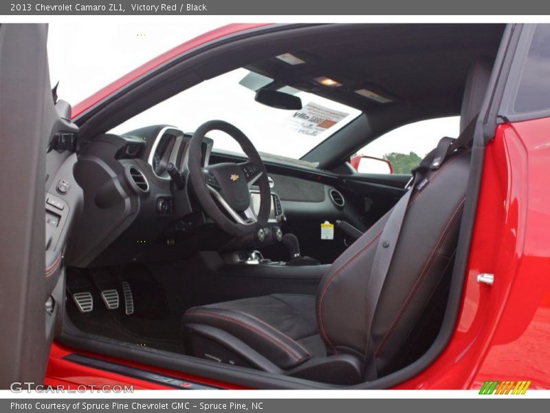 Victory Red / Black 2013 Chevrolet Camaro ZL1