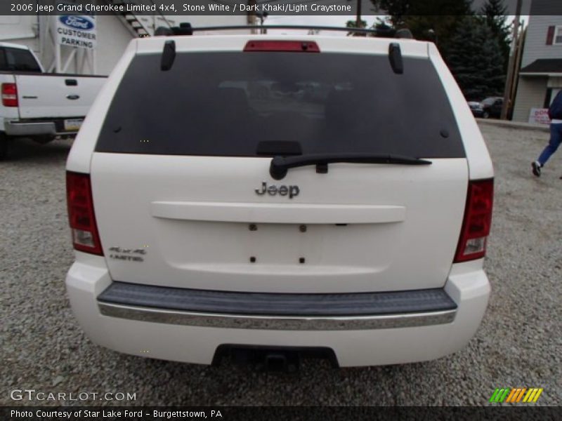 Stone White / Dark Khaki/Light Graystone 2006 Jeep Grand Cherokee Limited 4x4
