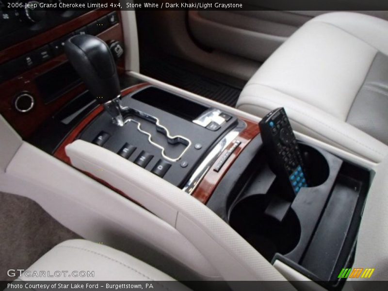 Stone White / Dark Khaki/Light Graystone 2006 Jeep Grand Cherokee Limited 4x4