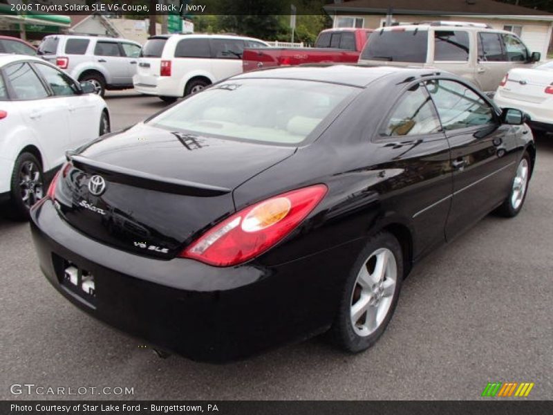 Black / Ivory 2006 Toyota Solara SLE V6 Coupe