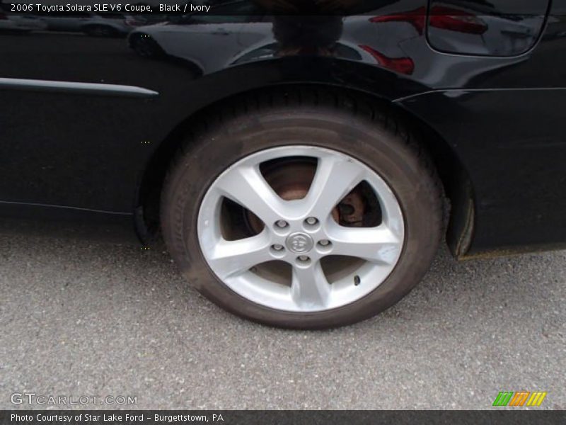 Black / Ivory 2006 Toyota Solara SLE V6 Coupe
