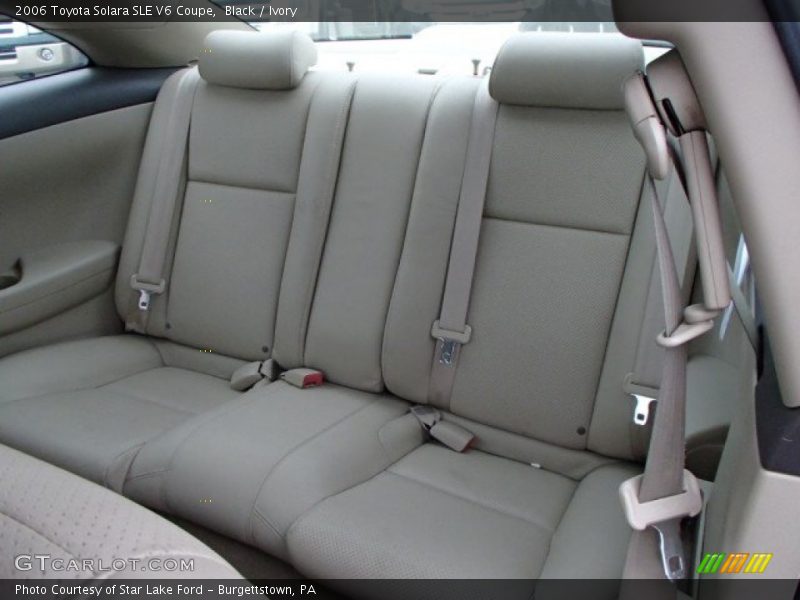 Black / Ivory 2006 Toyota Solara SLE V6 Coupe