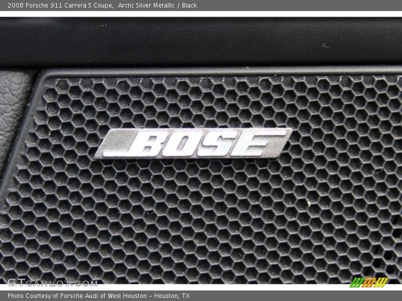Arctic Silver Metallic / Black 2008 Porsche 911 Carrera S Coupe