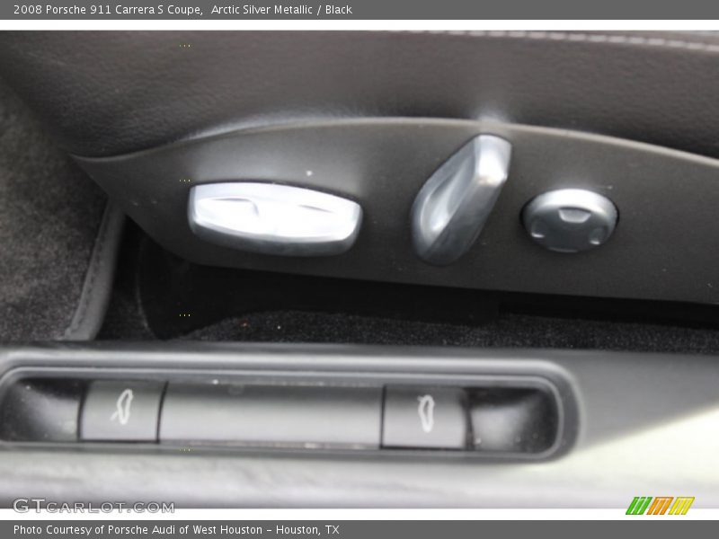 Arctic Silver Metallic / Black 2008 Porsche 911 Carrera S Coupe