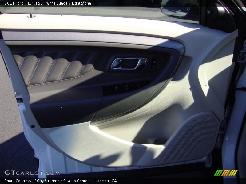 White Suede / Light Stone 2011 Ford Taurus SE