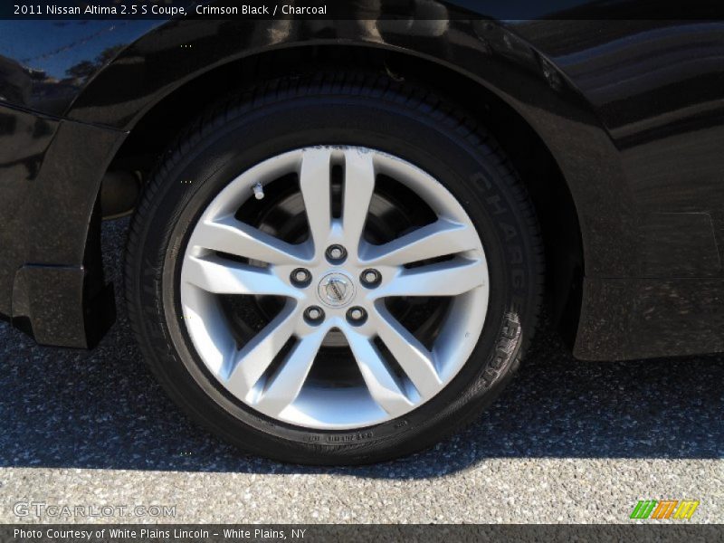 Crimson Black / Charcoal 2011 Nissan Altima 2.5 S Coupe