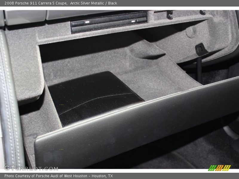 Arctic Silver Metallic / Black 2008 Porsche 911 Carrera S Coupe