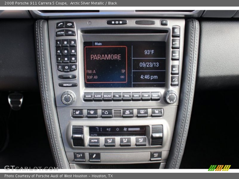 Arctic Silver Metallic / Black 2008 Porsche 911 Carrera S Coupe
