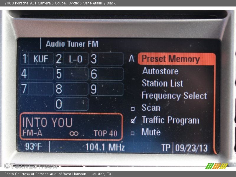 Arctic Silver Metallic / Black 2008 Porsche 911 Carrera S Coupe