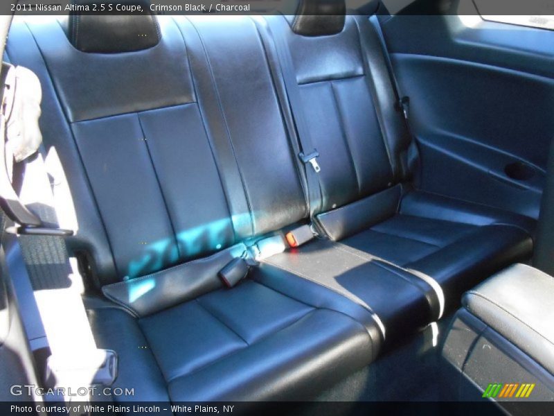 Crimson Black / Charcoal 2011 Nissan Altima 2.5 S Coupe