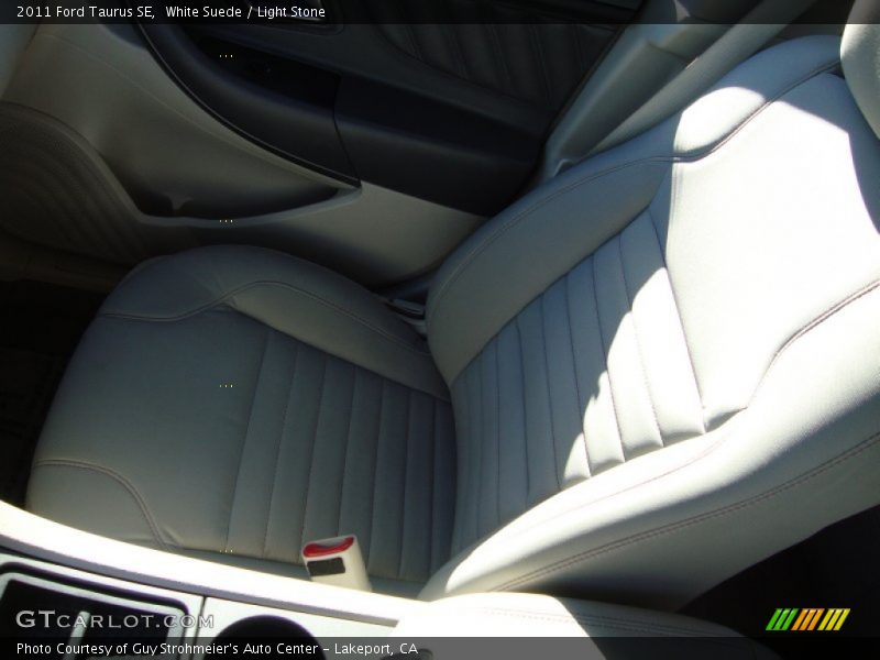 White Suede / Light Stone 2011 Ford Taurus SE