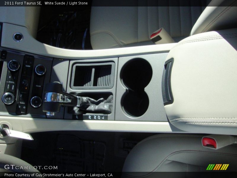 White Suede / Light Stone 2011 Ford Taurus SE