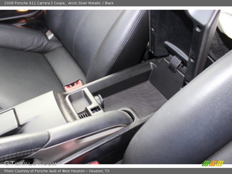 Arctic Silver Metallic / Black 2008 Porsche 911 Carrera S Coupe