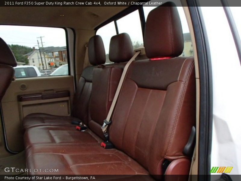 Oxford White / Chaparral Leather 2011 Ford F350 Super Duty King Ranch Crew Cab 4x4
