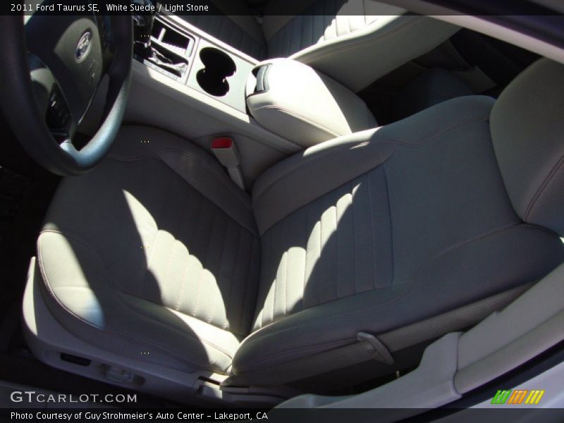 White Suede / Light Stone 2011 Ford Taurus SE