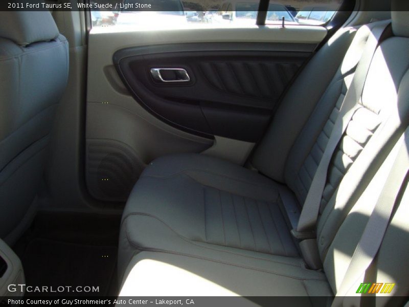 White Suede / Light Stone 2011 Ford Taurus SE