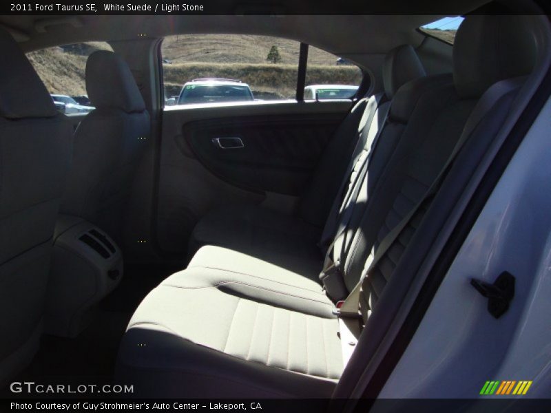 White Suede / Light Stone 2011 Ford Taurus SE