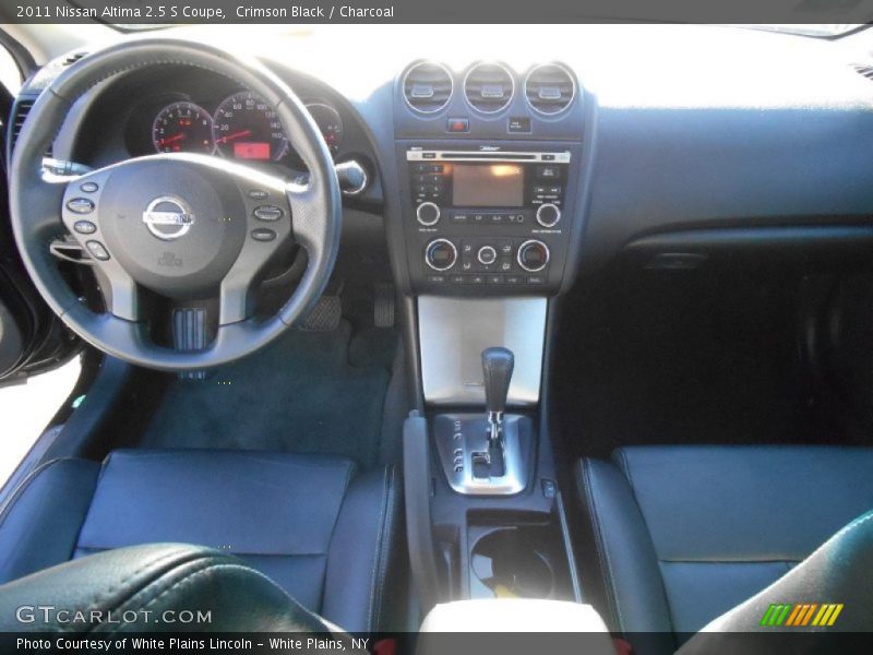 Crimson Black / Charcoal 2011 Nissan Altima 2.5 S Coupe