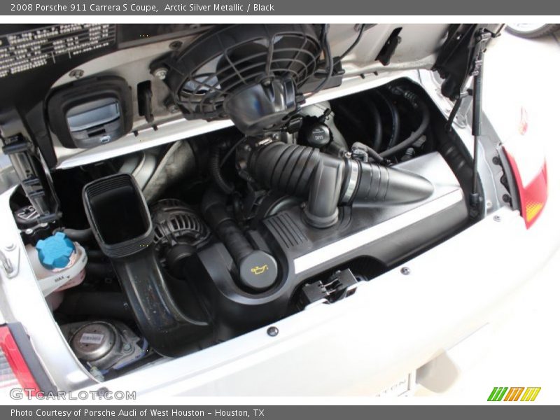 Arctic Silver Metallic / Black 2008 Porsche 911 Carrera S Coupe
