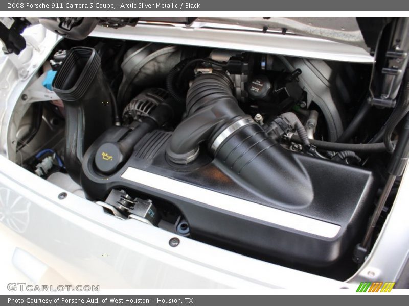 Arctic Silver Metallic / Black 2008 Porsche 911 Carrera S Coupe