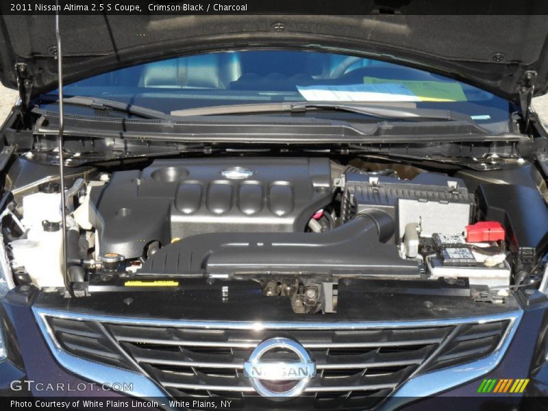 Crimson Black / Charcoal 2011 Nissan Altima 2.5 S Coupe