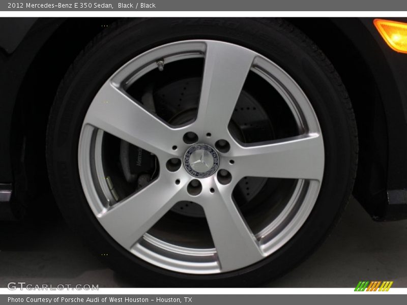 Black / Black 2012 Mercedes-Benz E 350 Sedan