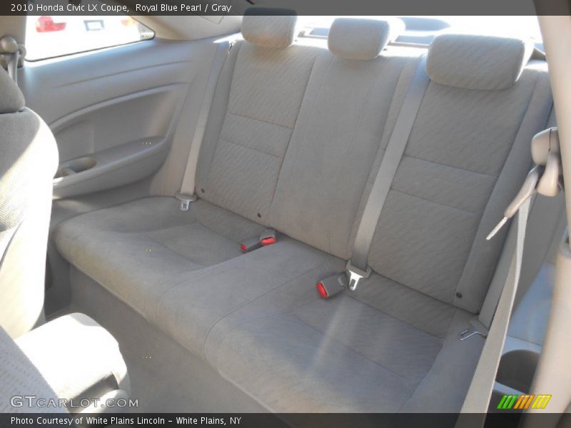 Royal Blue Pearl / Gray 2010 Honda Civic LX Coupe