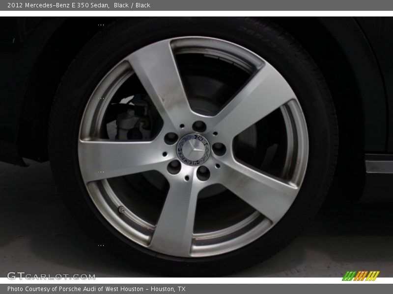 Black / Black 2012 Mercedes-Benz E 350 Sedan