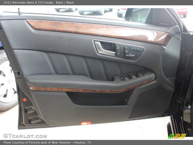 Black / Black 2012 Mercedes-Benz E 350 Sedan